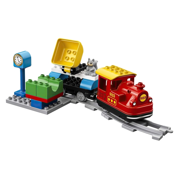 ასაწყობი მატარებელი Lego 10874, Duplo Steam Train