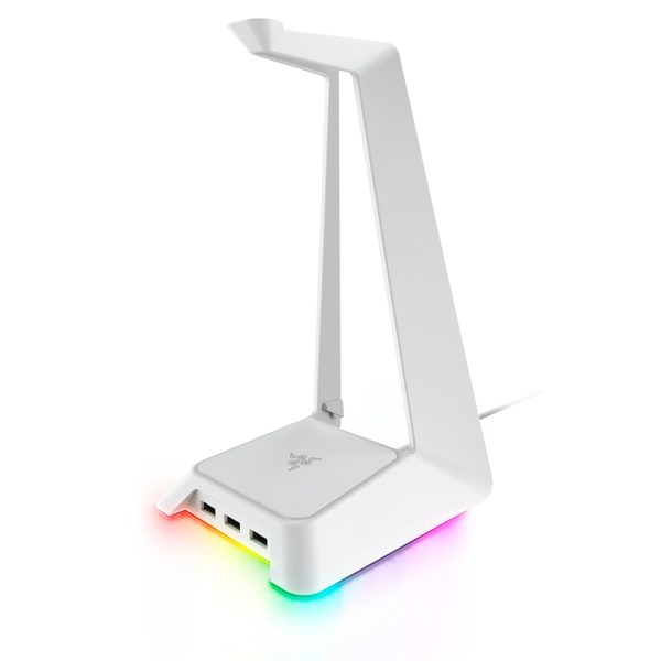 ყურსასმენის სადგამი Razer RC21-01190300-R3M1 Base Station Chroma Mercury, USB, White