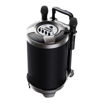 დინამიკი Remax RB-X6 Wireless Outdoor Portable Trolley Speaker With Two Microphones, Black