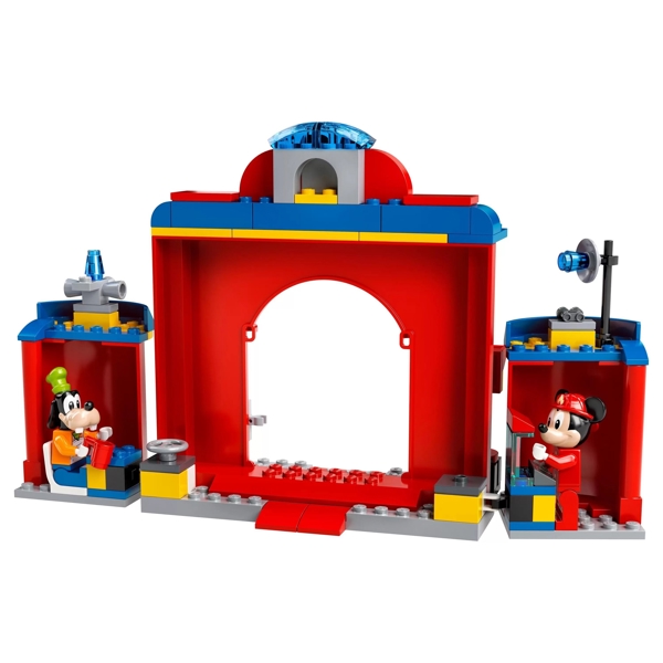 ასაწყობი ნაკრები Lego 10776, Mickey & Friends Fire Truck & Station