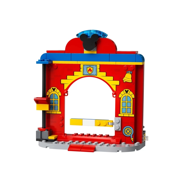 ასაწყობი ნაკრები Lego 10776, Mickey & Friends Fire Truck & Station