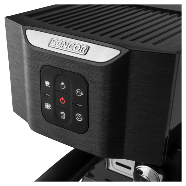 Sencor SES 4040BK, 1.4L, Semi-automatic Espresso Machine