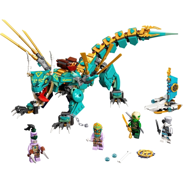 ასაწყობი დრაკონი Lego 71746, Ninjago Jungle Dragon