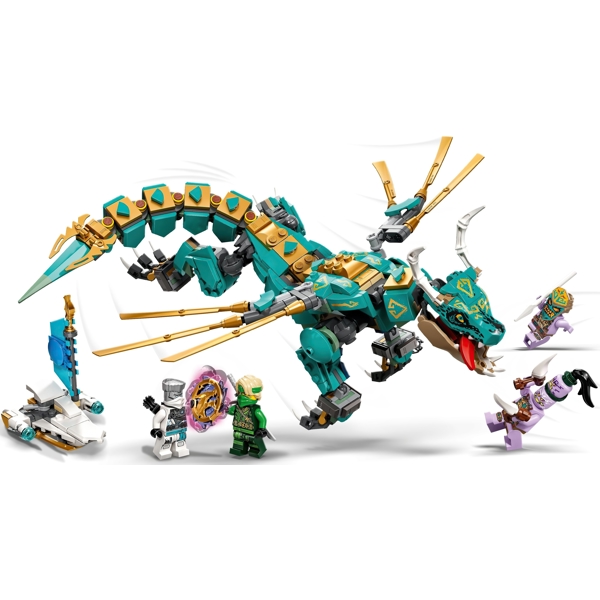 ასაწყობი დრაკონი Lego 71746, Ninjago Jungle Dragon