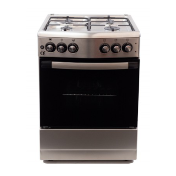 გაზქურა OZ OG 6040 IX OCOURVED60X60, OVEN-COMBINATION, Silver