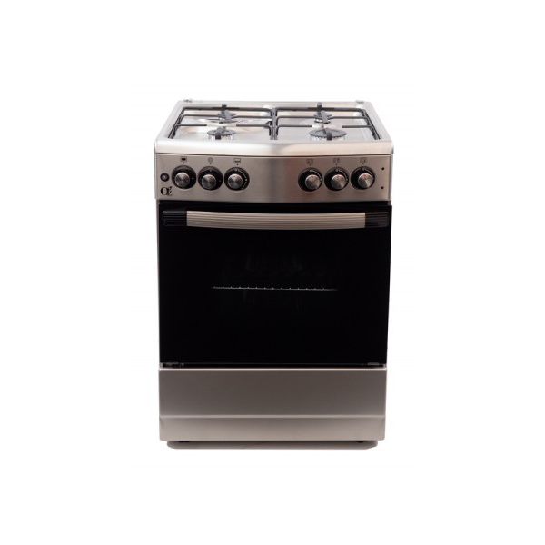 გაზქურა OZ OG 6040 IX OCOURVED60X60, OVEN-COMBINATION, Silver