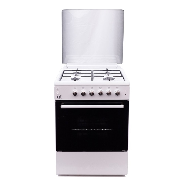 OZ OE 6040 W OQ60X60W4E, 4 Gas, OVEN, White