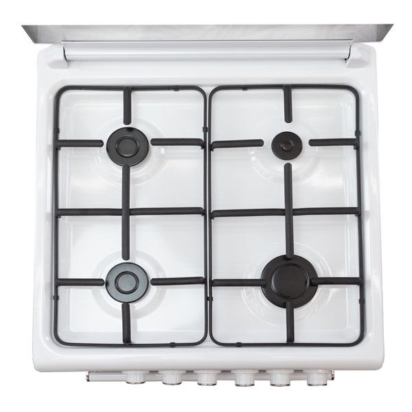 OZ OE 6040 W OQ60X60W4E, 4 Gas, OVEN, White