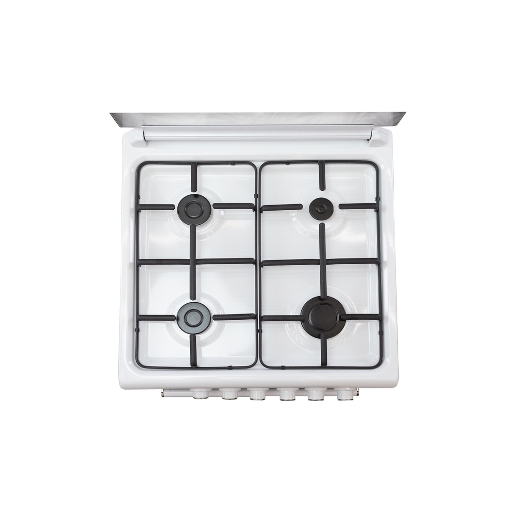 გაზქურა OZ OE 6040 W OQ60X60W4E, 4 Gas, Gas Cooker, White