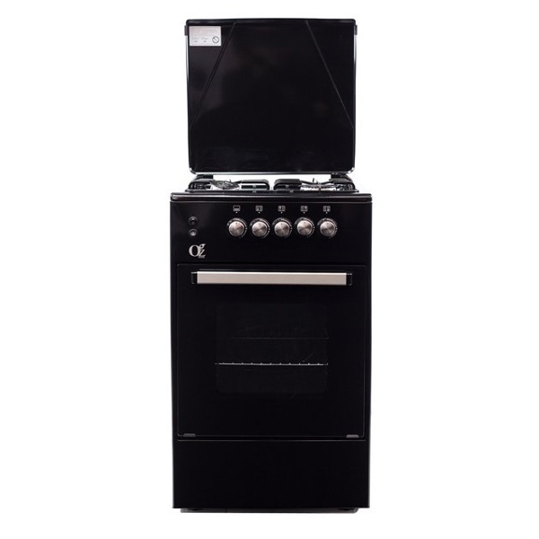 Gas Cooker,  OZ OG 5040 BL OSMALL50X50B4G, 4Gas, Black