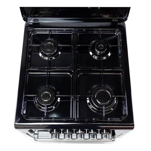 OZ OG 5040 BL OSMALL50X50B4G, 4Gas, Oven, Black