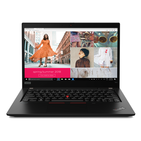 ნოუთბუქი Lenovo 20UF0037RK ThinkPad X13 GEN 1, 13.3", AMD Ryzen 7 PRO 4750U, 16GB, 256GB SSD, Fingerprint,  AMD Radeon Graphics, Integrated, Black