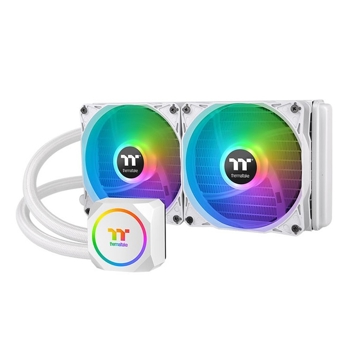 ქულერი Thermaltake CL-W301-PL12SW-A, TH240 ARGB Sync Snow Edition AIO Liquid Cooler