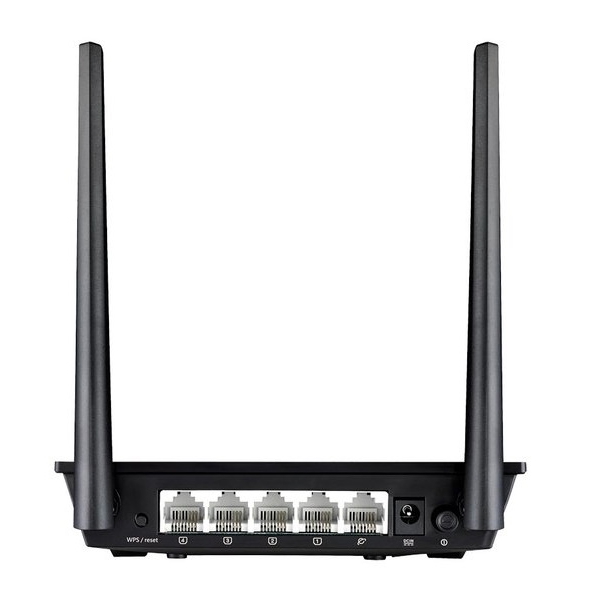 როუტერი Asus RT-N12 Plus, 300Mbps, Wireless Router, Black