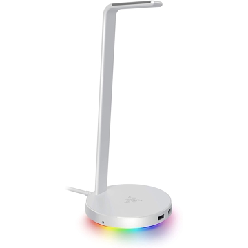 ყურსასმენის სადგამი Razer RC21-01510300-R3M1 Base Station V2 Chroma Mercury, RGB, White