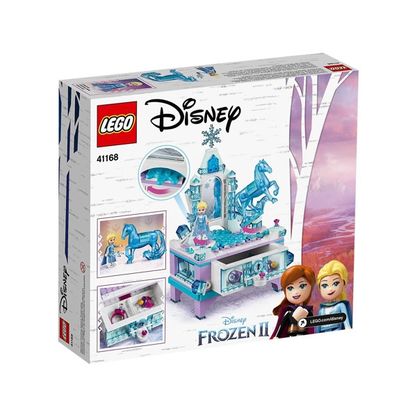 ასაწყობი სამკაულების ყუთი Lego 41168, Disney Princess Elsas Jewellery Box