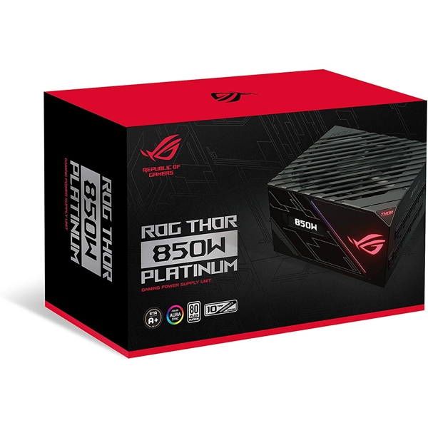 კვების ბლოკი Asus 90YE0090-B001W0, 850W, ROG THOR Platinum Power Supply Black