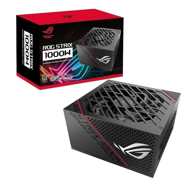 კვების ბლოკი Asus 90YE00A5-B0NA00, 1000W, ROG Strix 80 Plus Gold Fully Modular Black