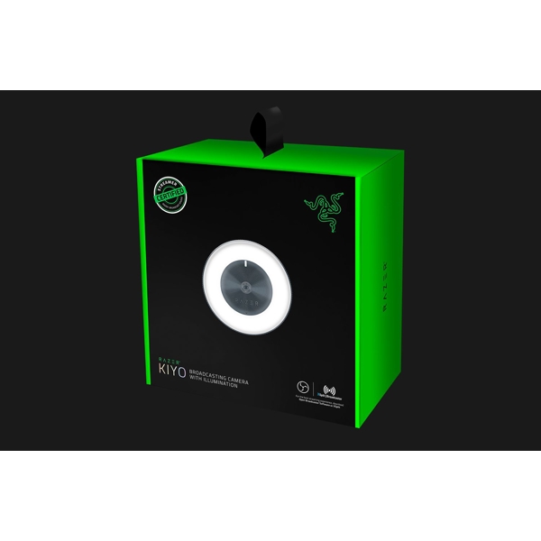 ვებკამერა Razer RZ19-02320100-R3M1 Kiyo Full HD Broadcasting Camera, Black