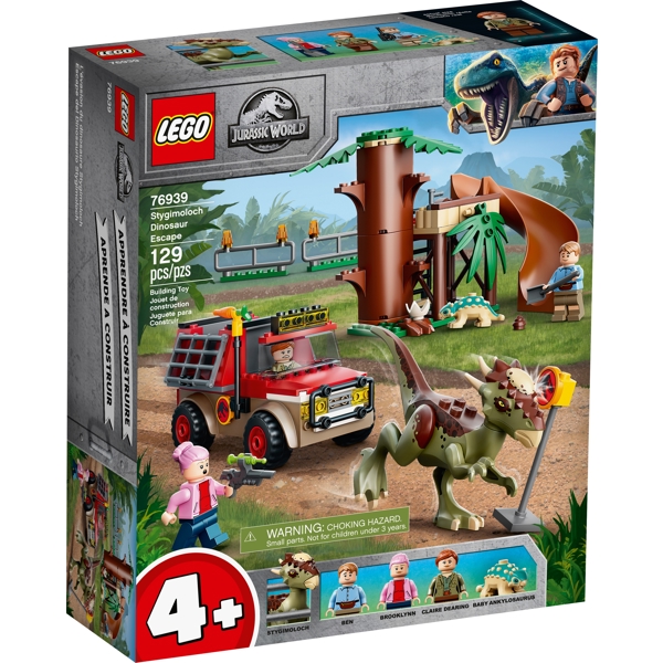 ასაწყობი კონსტრუქცია Lego 76939, Jurassic World Stygimoloch Dinosaur Escape