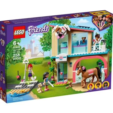 ასაწყობი კომპლექსი Lego 41446, Friends Heartlake City Vet Clinic