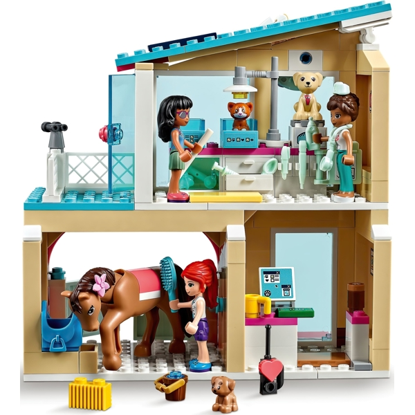 ასაწყობი კომპლექსი Lego 41446, Friends Heartlake City Vet Clinic