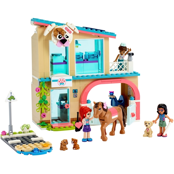 ასაწყობი კომპლექსი Lego 41446, Friends Heartlake City Vet Clinic