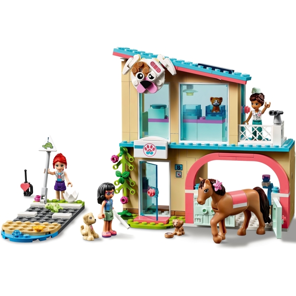 ასაწყობი კომპლექსი Lego 41446, Friends Heartlake City Vet Clinic