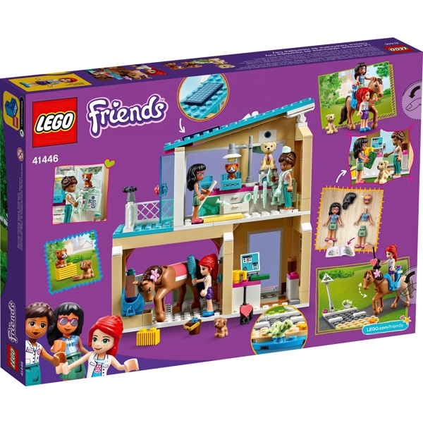 ასაწყობი კომპლექსი Lego 41446, Friends Heartlake City Vet Clinic