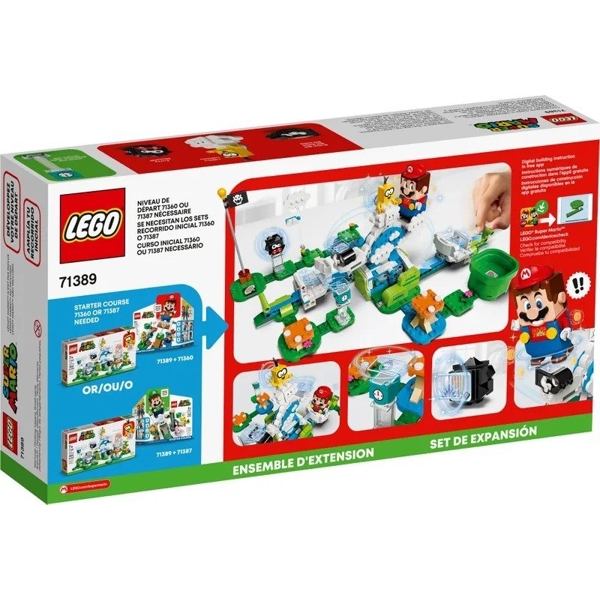 ასაწყობი კონსტრუქცია Lego 71389, Lakitu Sky World Expansion Set