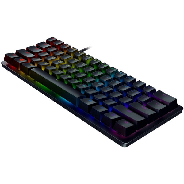 კლავიატურა Razer RZ03-03391500-R3R1 Huntsman Mini Gaming Keyboard, Purple Switch, USB, RGB, Black