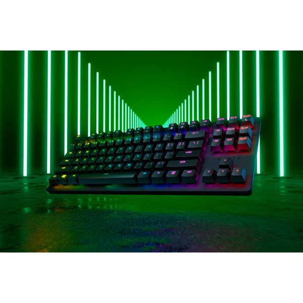 კლავიატურა Razer RZ03-03081000-R3R1 Huntsman Tournament Edition Gaming Keyboard, Red Switch, USB, RGB, Black