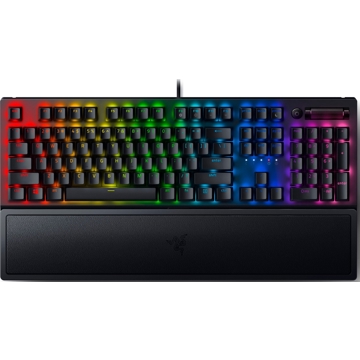 კლავიატურა Razer RZ03-03540800-R3R1 BlackWidow V3 Gaming Keyboard, Green Switch, USB, RGB, Black