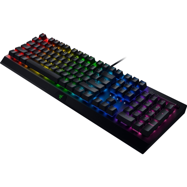 კლავიატურა Razer RZ03-03540800-R3R1 BlackWidow V3 Gaming Keyboard, Green Switch, USB, RGB, Black