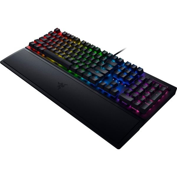 კლავიატურა Razer RZ03-03540800-R3R1 BlackWidow V3 Gaming Keyboard, Green Switch, USB, RGB, Black