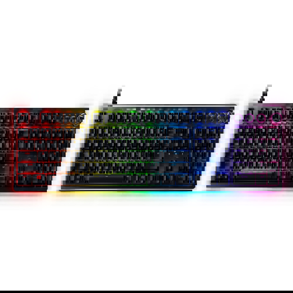 Razer RZ03-03610800-R3R1 Huntsman V2 Gaming Keyboard, Analog Switch, USB, RGB, Black