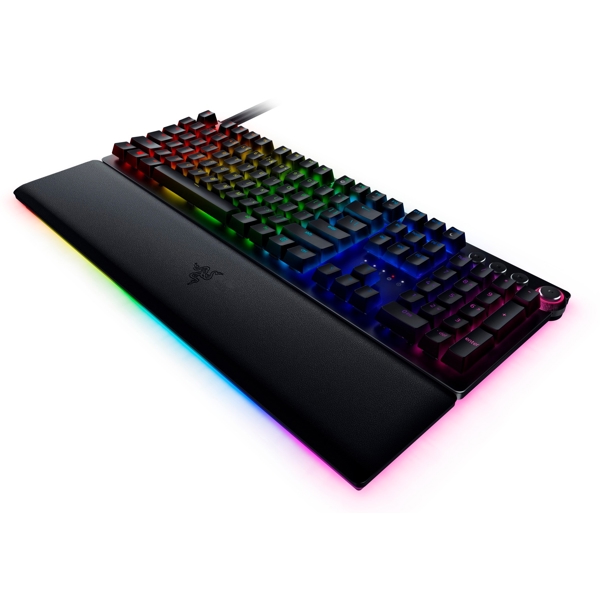 კლავიატურა Razer RZ03-03610800-R3R1 Huntsman V2 Gaming Keyboard, Analog Switch, USB, RGB, Black