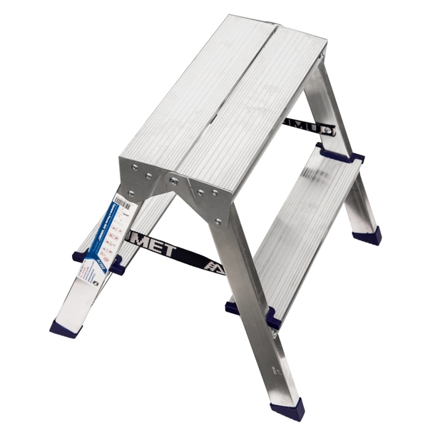 Alumet AD7202 Double-Sided Aluminum Step Ladder