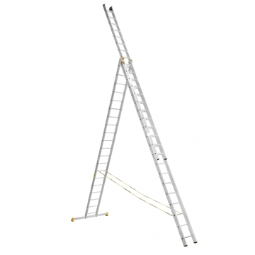 კიბე Alumet 9320, Three-section aluminum ladder