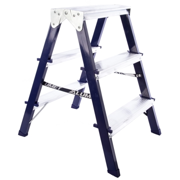 Alumet MD8203 Double-Sided Steel Ladder