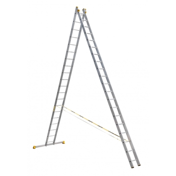 კიბე Alumet P2 9220, Two-section aluminum ladder Alumet 