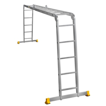 კიბე Alumet Т455, Aluminum professional four-section hinged ladder