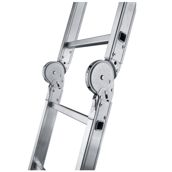 Alumet Т455, Aluminum professional four-section hinged ladder