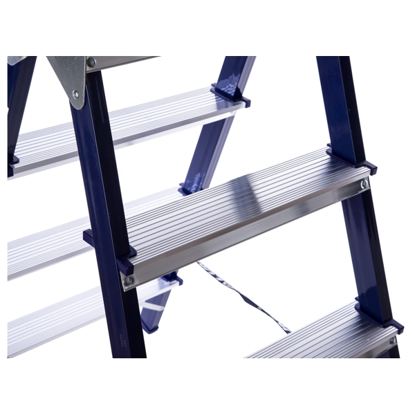 Alumet MD8204 Double-Sided Steel Ladder