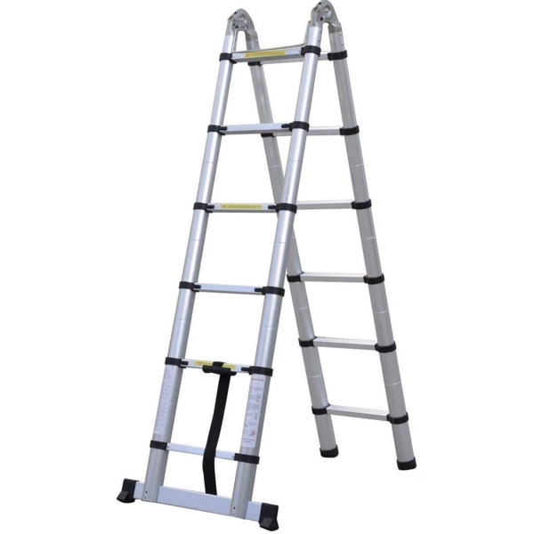 კიბე Alumet DTLH 1.9, Double-sided telescopic ladder