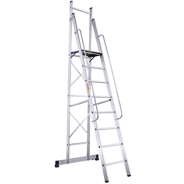 კიბე Alumet APE 1408, Professional stepladder with a platform