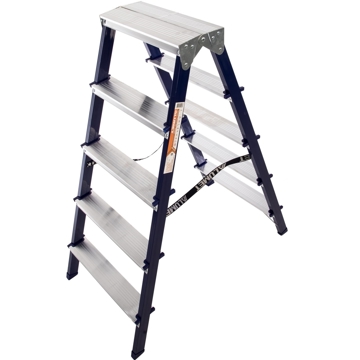 კიბე Alumet MD8205 Double-Sided Steel Ladder