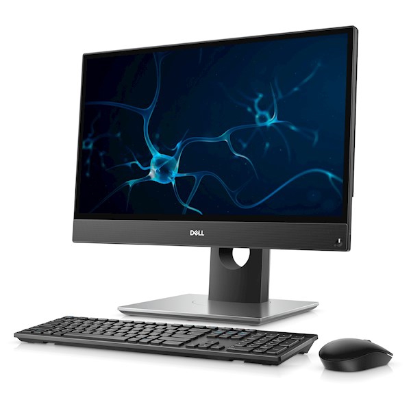 All In One კომპიუტერი Dell OptiPlex 7780 AIO, 27", Intel i7-10700, 8GB, 512GB SSD, Integrated, Black