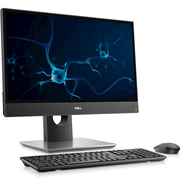 All In One კომპიუტერი Dell OptiPlex 7780 AIO, 27", Intel i7-10700, 8GB, 512GB SSD, Integrated, Black