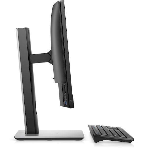 All In One კომპიუტერი Dell OptiPlex 7780 AIO, 27", Intel i7-10700, 8GB, 512GB SSD, Integrated, Black